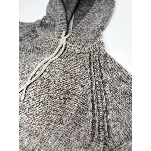 NEW AUTUMN CASHMERE long sleeve with kangaroo pockets hoodie in hazel/musk
